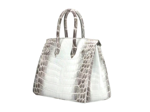 Albino Crocodile Tote Bag 30 Handbag 3D Model