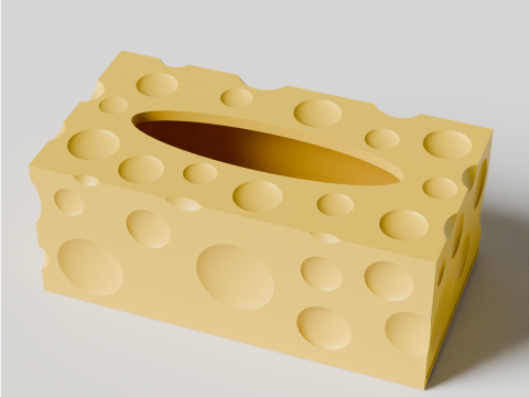 Cheese tissue box 3D Друк