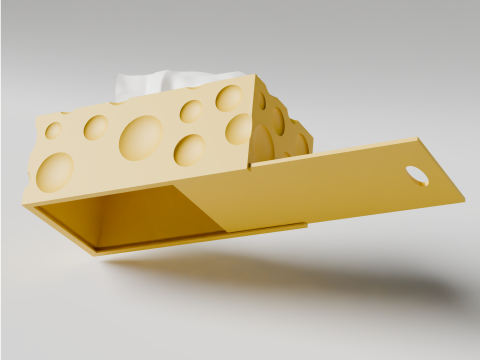 Cheese tissue box 3D Друк