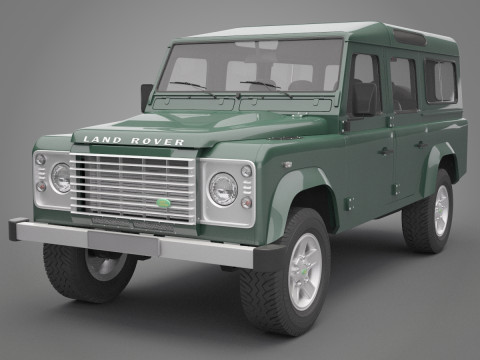 Land Rover Defender 110 3D Model