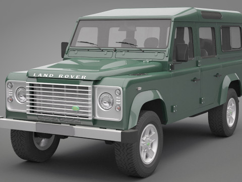 Land Rover Defender 110 Model 3D