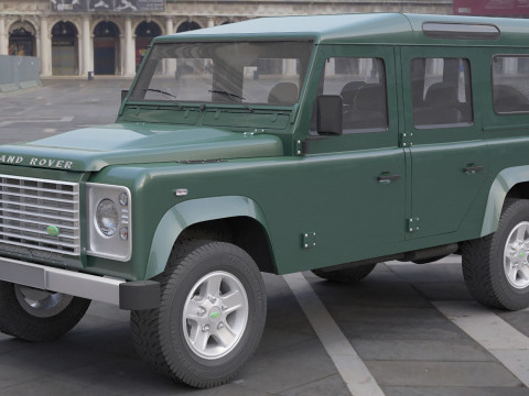 Land Rover Defender 110 Model 3D