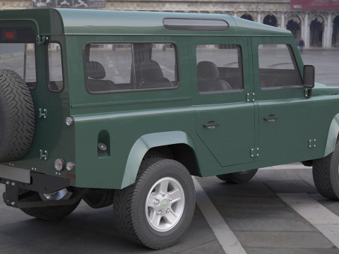 Land Rover Defender 110 Model 3D