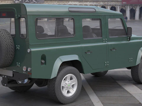 Land Rover Defender 110 3D Model