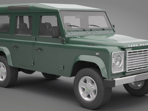 Land Rover Defender 110 Model 3D
