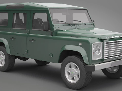 Land Rover Defender 110 3D Model