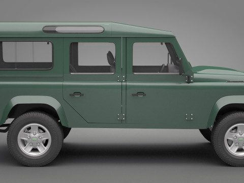Land Rover Defender 110 Model 3D