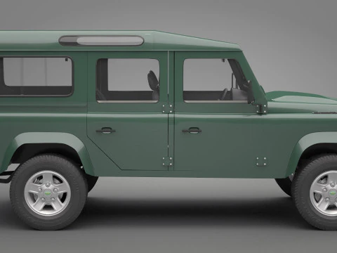 Land Rover Defender 110 3D Model