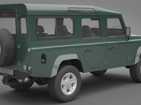 Land Rover Defender 110 Model 3D