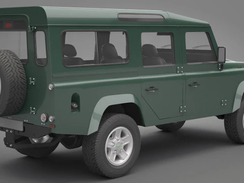 Land Rover Defender 110 3D Model