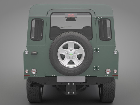 Land Rover Defender 110 Model 3D