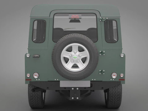Land Rover Defender 110 3D Model