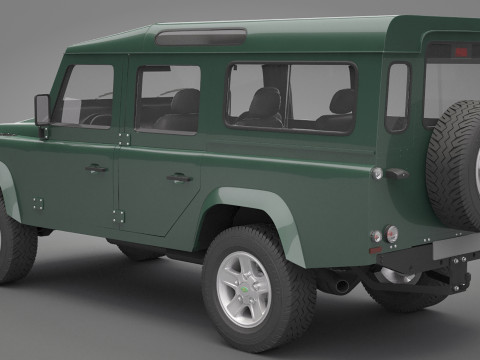 Land Rover Defender 110 Model 3D