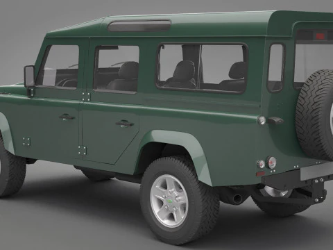 Land Rover Defender 110 3D Model