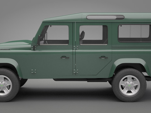 Land Rover Defender 110 Model 3D