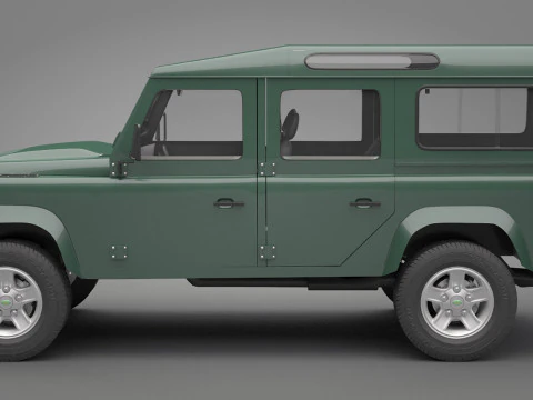 Land Rover Defender 110 3D Model