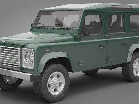 Land Rover Defender 110 Model 3D