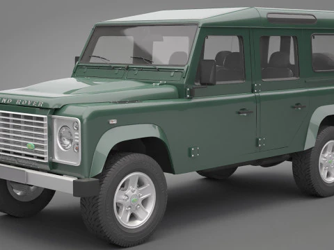 Land Rover Defender 110 3D Model