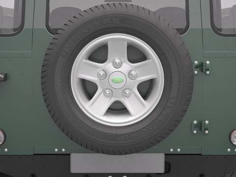 Land Rover Defender 110 Model 3D