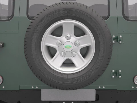 Land Rover Defender 110 3D Model