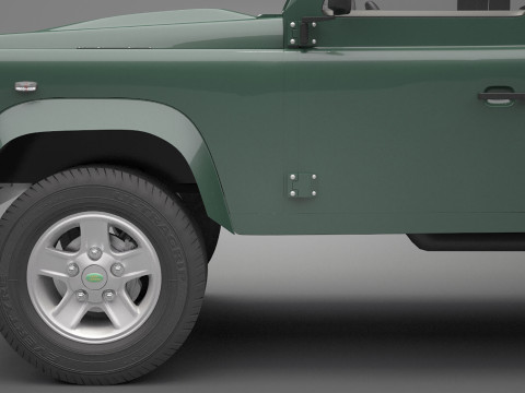 Land Rover Defender 110 Model 3D