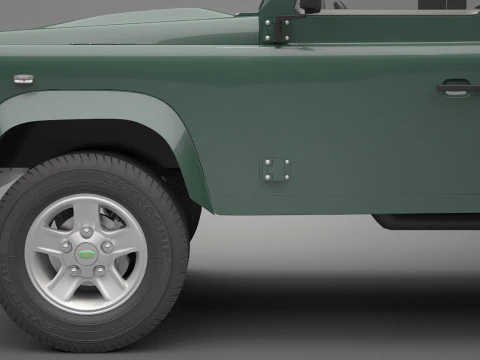 Land Rover Defender 110 3D Model