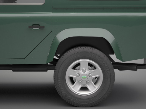 Land Rover Defender 110 Model 3D