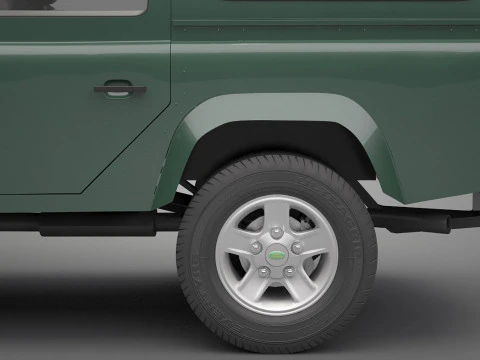 Land Rover Defender 110 3D Model
