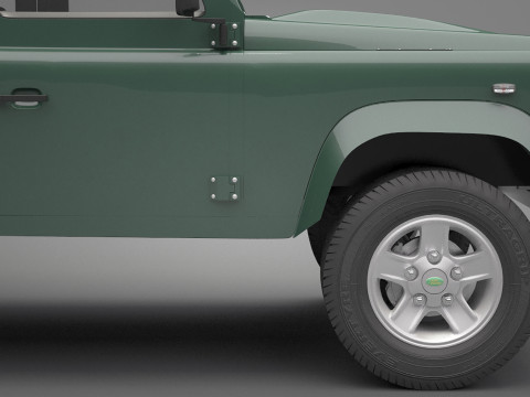 Land Rover Defender 110 Model 3D