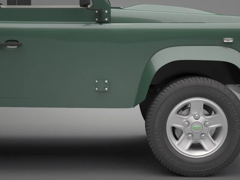 Land Rover Defender 110 3D Model