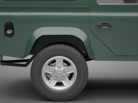 Land Rover Defender 110 Model 3D