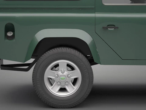 Land Rover Defender 110 3D Model