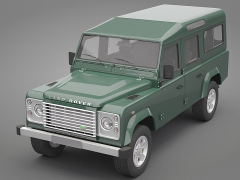 Land Rover Defender 110 Model 3D