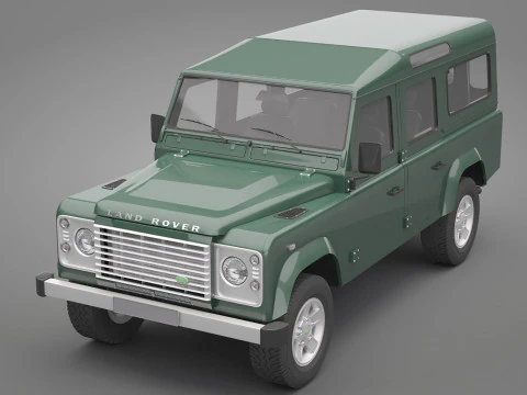 Land Rover Defender 110 3D Model