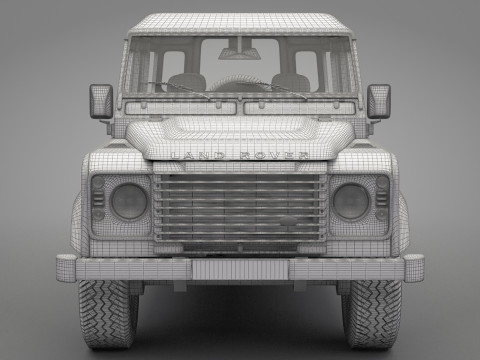 Land Rover Defender 110 Model 3D