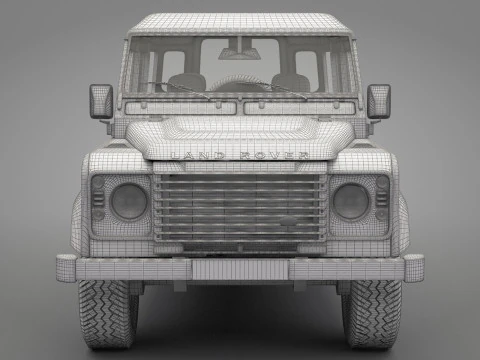 Land Rover Defender 110 3D Model