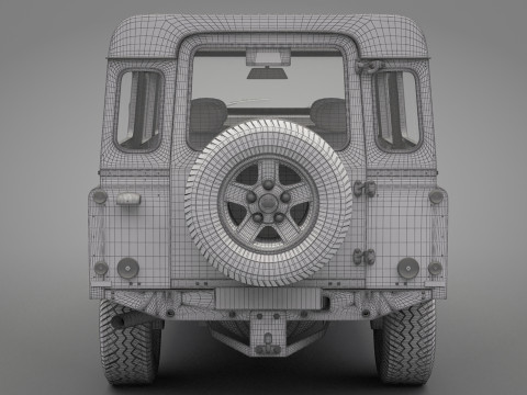 Land Rover Defender 110 Model 3D