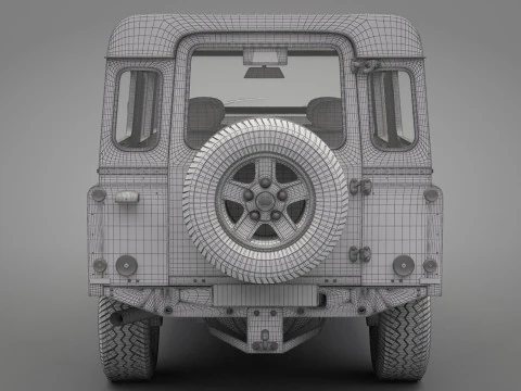 Land Rover Defender 110 3D Model