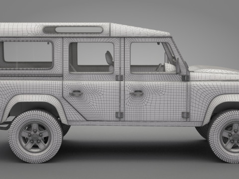 Land Rover Defender 110 Model 3D