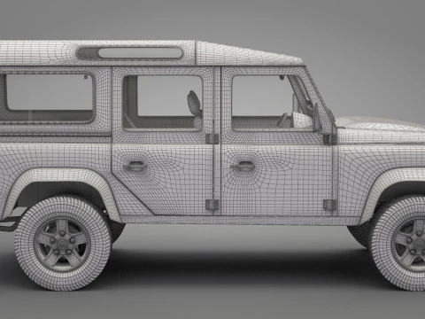 Land Rover Defender 110 3D Model