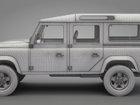 Land Rover Defender 110 Model 3D