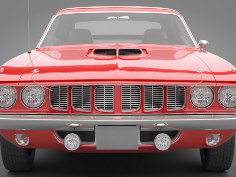 Generic Old Car 01 3D Model