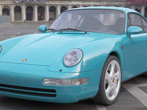 Porsche 911 3D Модель