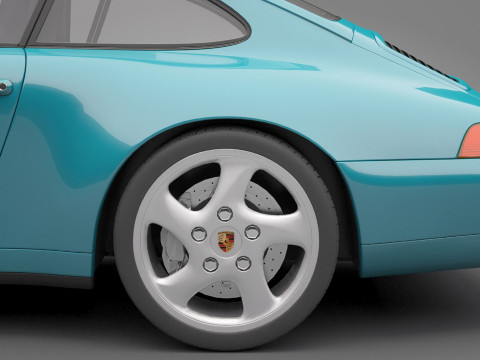 Porsche 911 3D Модель