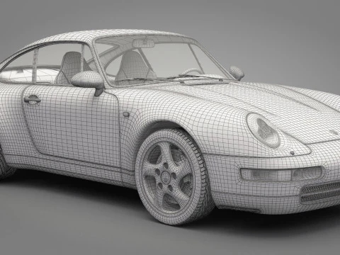 Porsche 911 3D Model