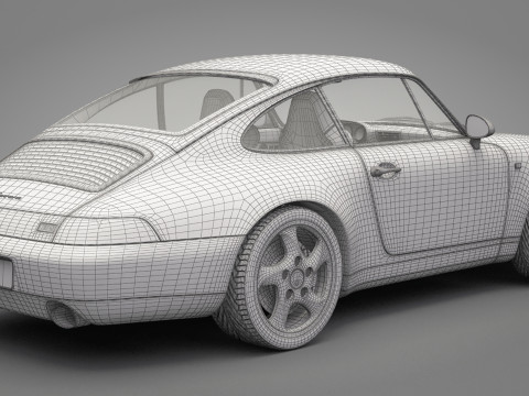Porsche 911 3D Модель