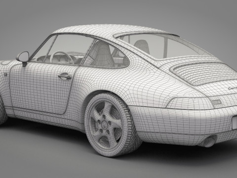 Porsche 911 3D Модель