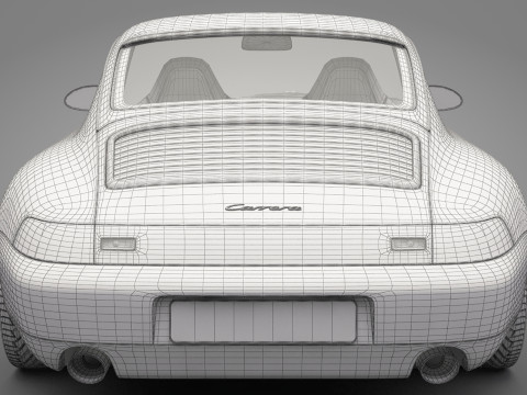 Porsche 911 3D Модель