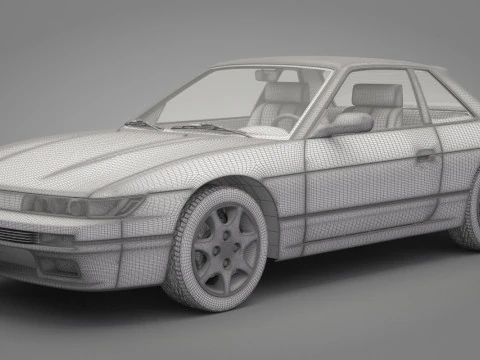 Generic car 01 3D Model