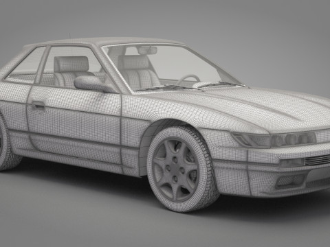Generic car 01 Modelo 3D